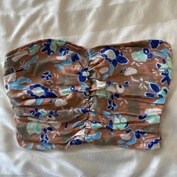 wilfred aritzia floral tube top - Picture 1 of 2